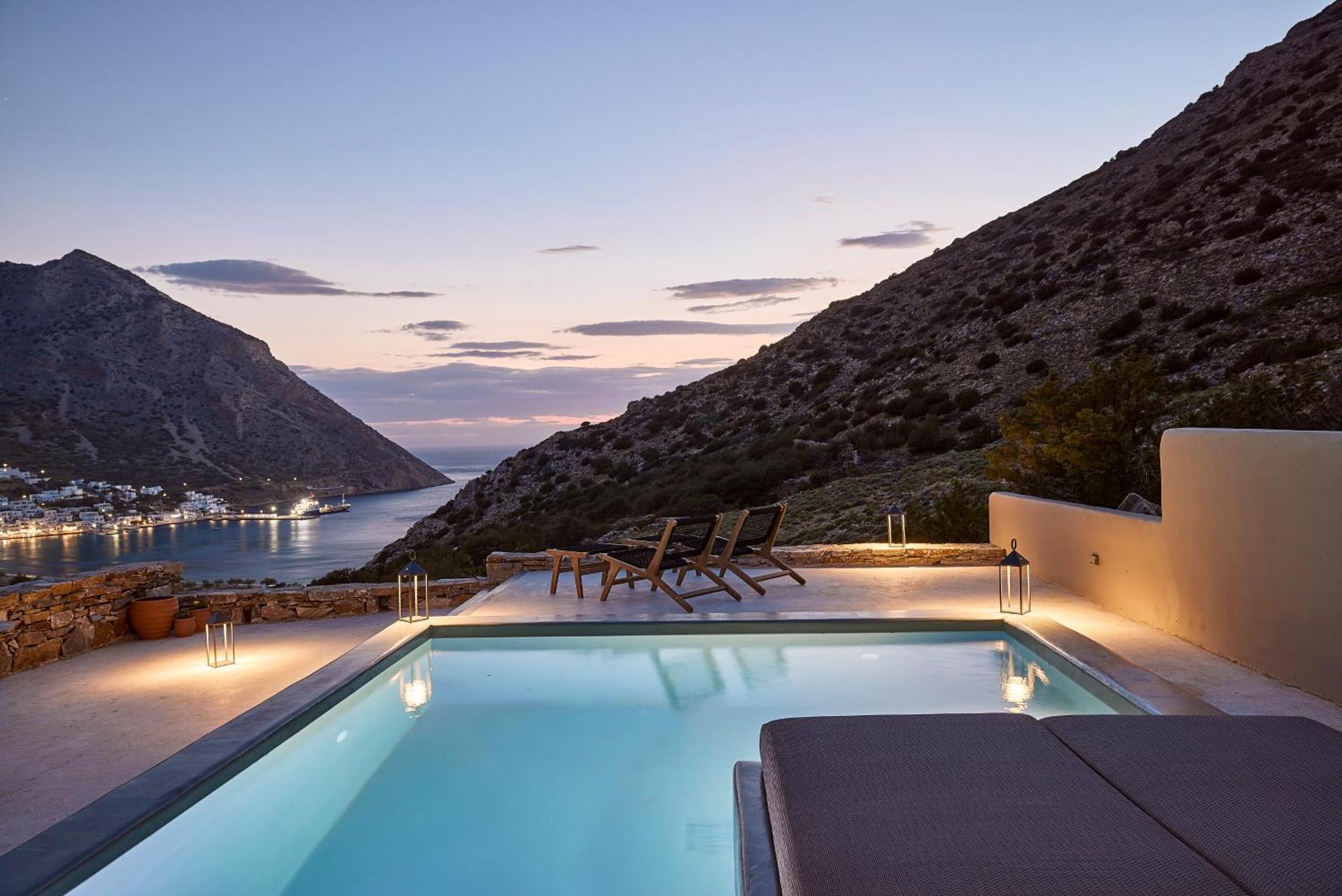 Apsila Pool Suites Kamares  Habitación foto