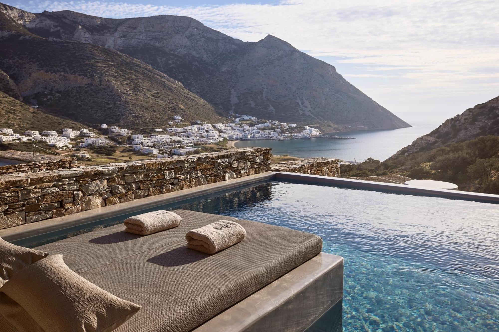 Apsila Pool Suites Kamares  Habitación foto