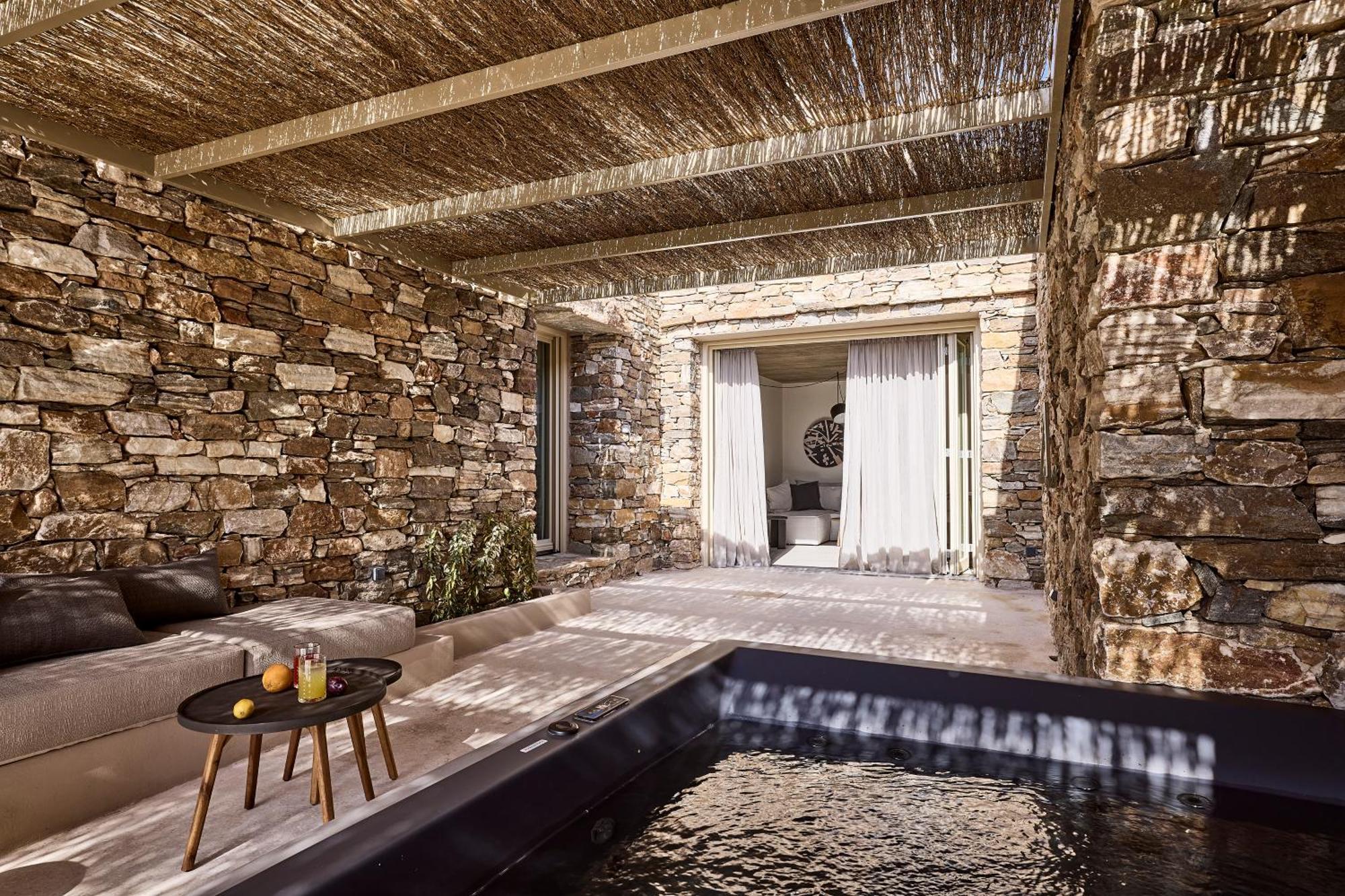 Apsila Pool Suites Kamares  Habitación foto