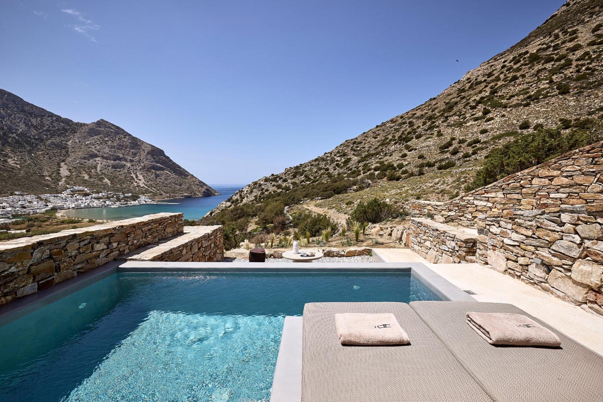 Apsila Pool Suites Kamares  Habitación foto